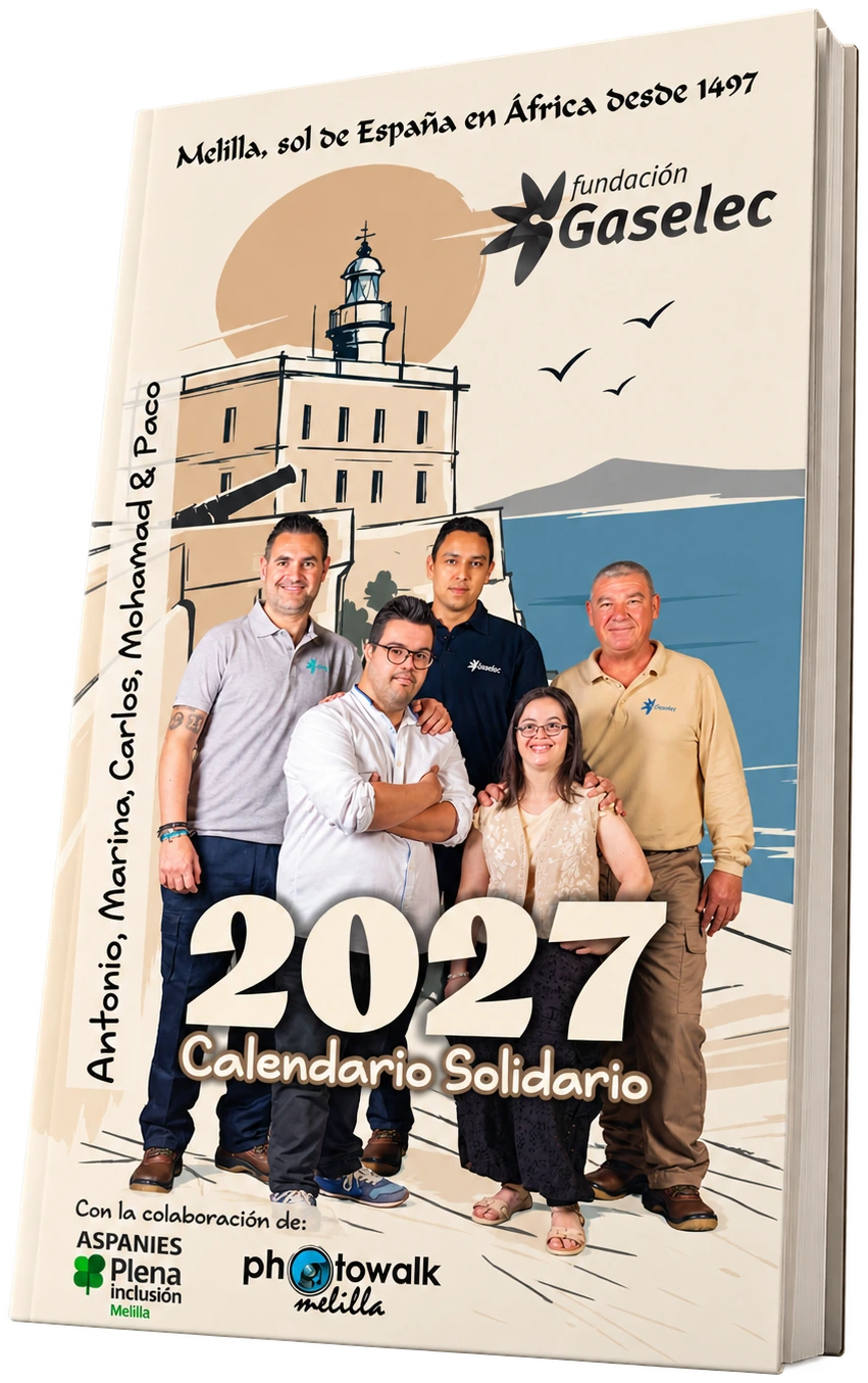 Portada del Calendario Solidario ASPANIES 2027
